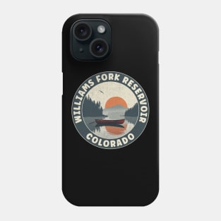 Williams Fork Reservoir Colorado Sunset Phone Case