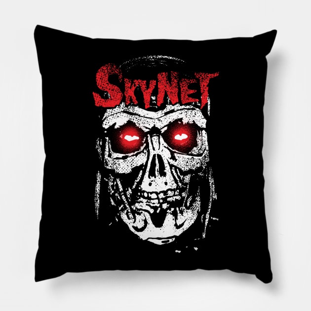 Hunting Humans (White Logo Version) Pillow by rustenico