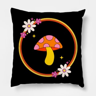 Groovy Mushroom Pillow