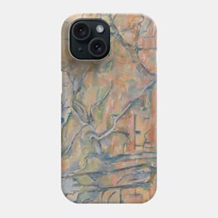 Trees and Houses, Provence by Paul Cezanne Phone Case