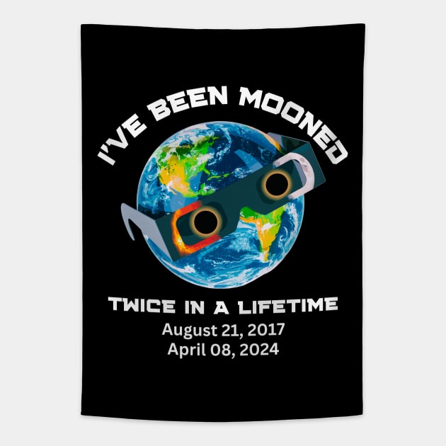 I've Been Mooned Twice In A Lifetime Tapestry by Etopix