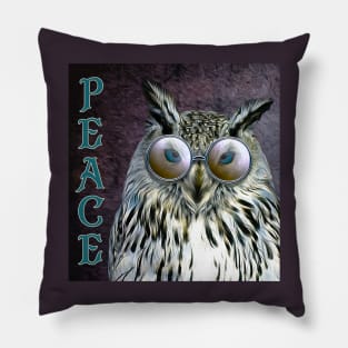 Hippie Owl Mug,coffee mug,t-shirt,sticker,tote,bag,apparel,magnet,pin,hoodie,pillow Pillow