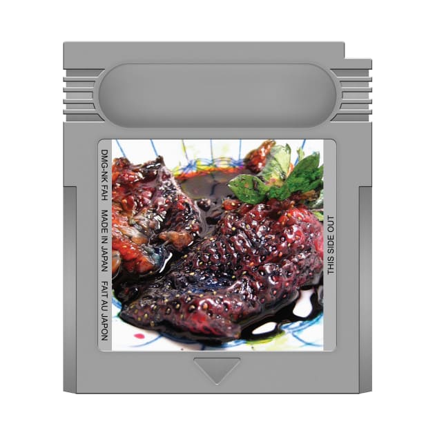 Strawberry Jam Game Cartridge by PopCarts