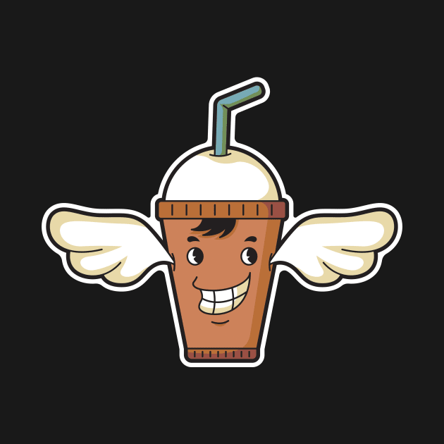 drink bottle with wings by dadudoz