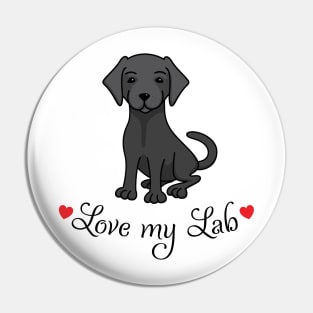 Love my black lab labrador retreiver Pin