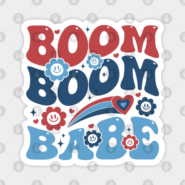 Boom Boom babe Magnet by Hobbybox
