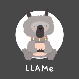 Lame Llama Funny Saying T-Shirt