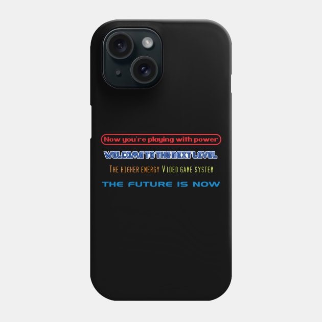 16-Bit Slogans Phone Case by CCDesign