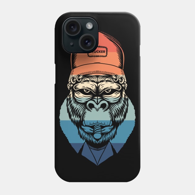 Monkey Classic Gangster Phone Case by Rise And Design