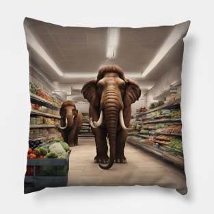 Mammoth Grocery Store Pillow