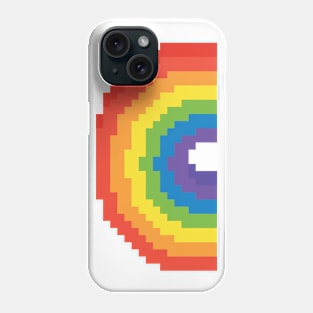 Pixel LGBT Rainbow Phone Case