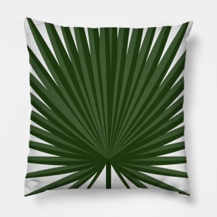 green palm leaf design Pillow