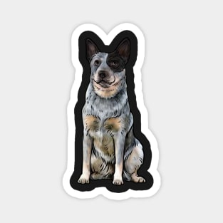 Australian Cattle Dog Blue Heeler Magnet