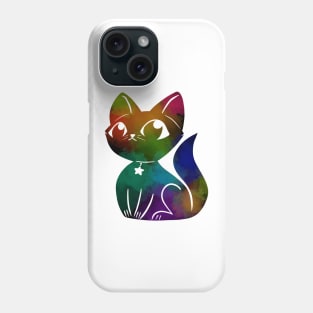 Colorful Cat Phone Case