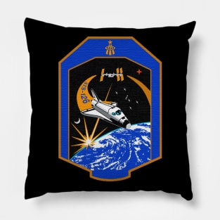 Black Panther Art - NASA Space Badge 169 Pillow