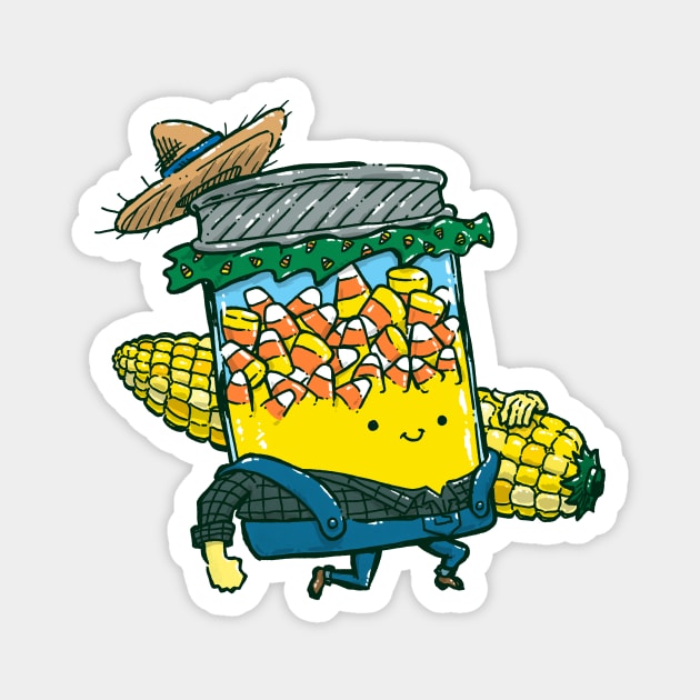 Corn Jam Magnet by nickv47