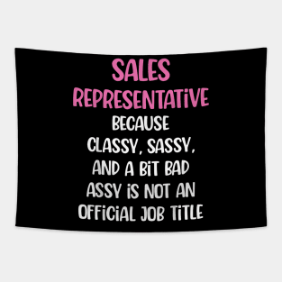 Sales Representative, Female Sales Representative Tapestry