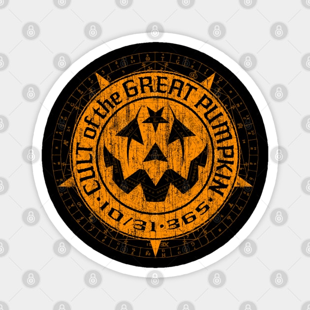 Cult of the Great Pumpkin: Alchemy Logo Magnet by Chad Savage