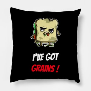 Halloween Cute Sandwich Zombie Pillow