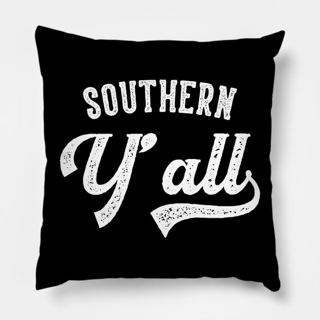 Southern Y'all Pillow by Emma