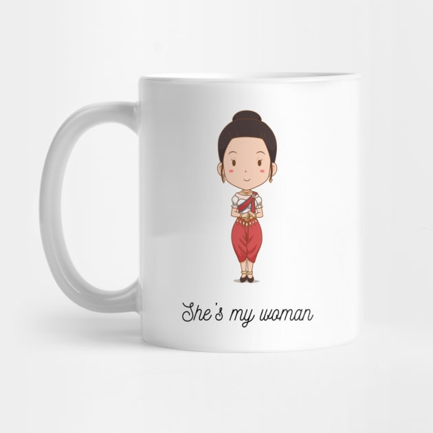 Khmer couple mug