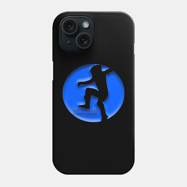 Curb Stomp- Blue Phone Case by SrikSouphakheth