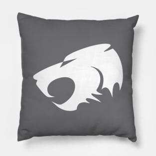 Minimalist Tiger Head Print Pillow