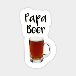 papa beer Magnet