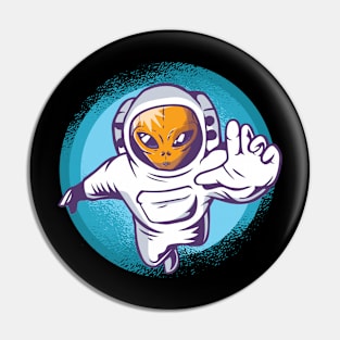 Alien Astronaut Pin