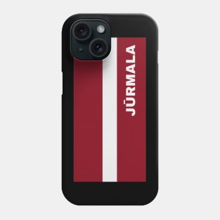 Jūrmala City in Latvian Flag Phone Case