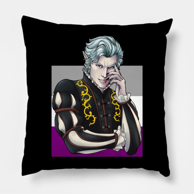 Asexual Astarion Pillow by Salier