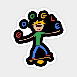 Google Juggler Magnet