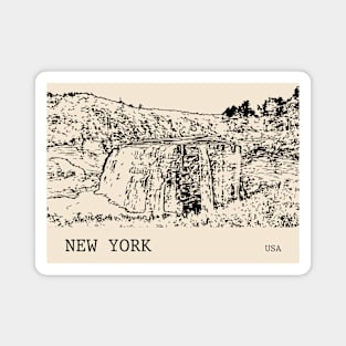New York USA Magnet
