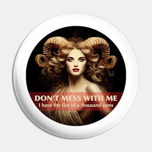 Design for Aries with Funny Quotation_1 Pin