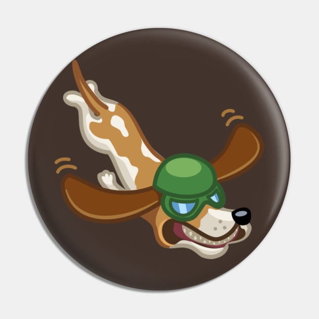 Beagle Dog tshirt - Dog Gifts for Beagle Dog Lovers Pin by BansheeApps