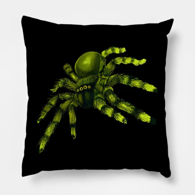 Giant Hairy Spider Pillow by NMODesigns