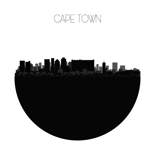 Cape Town Skyline by inspirowl