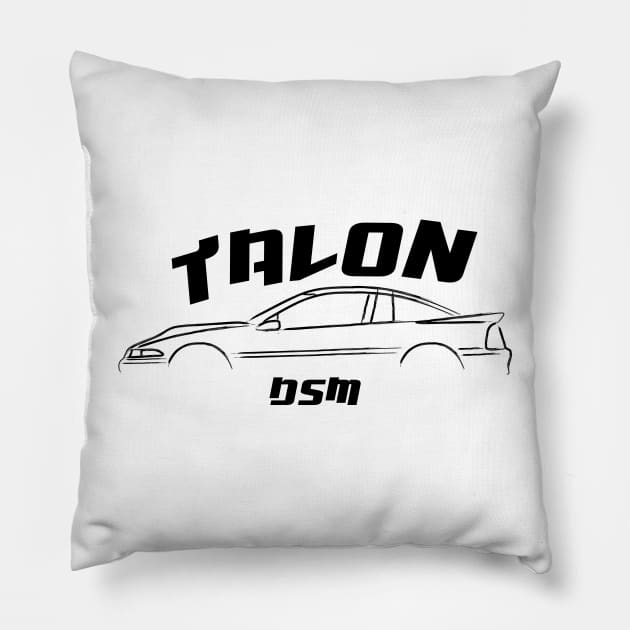 DSM Talon TSi 1G Pillow by GoldenTuners