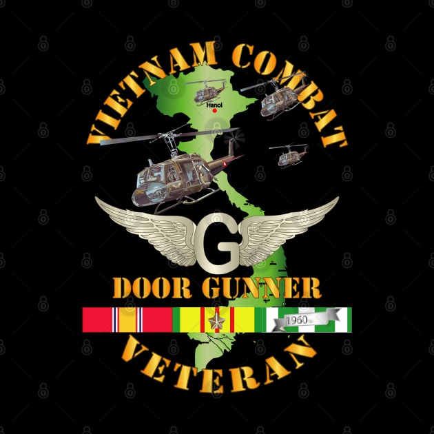 Vietnam Combat AVN Vet  Door Gunner - Air Assault  w SVC by twix123844