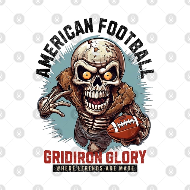 Skull Gridiron Glory by SkullTroops