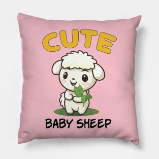 Cute Baby Sheep Pillow