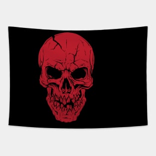 Halloween Horror Skull Tapestry