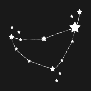 Capricorn Stars Zodiac Constellation T-Shirt