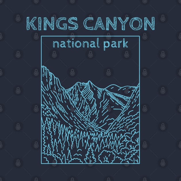 Kings Canyon California National Park by Souls.Print