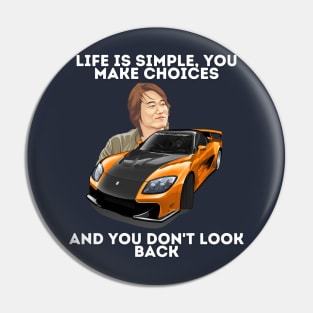 Han's rx7 Tokyo Drift Pin