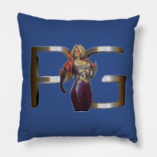 The Girl of Power Pillow