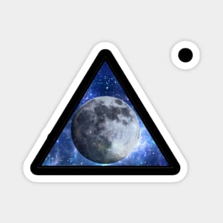 triangle moon Magnet