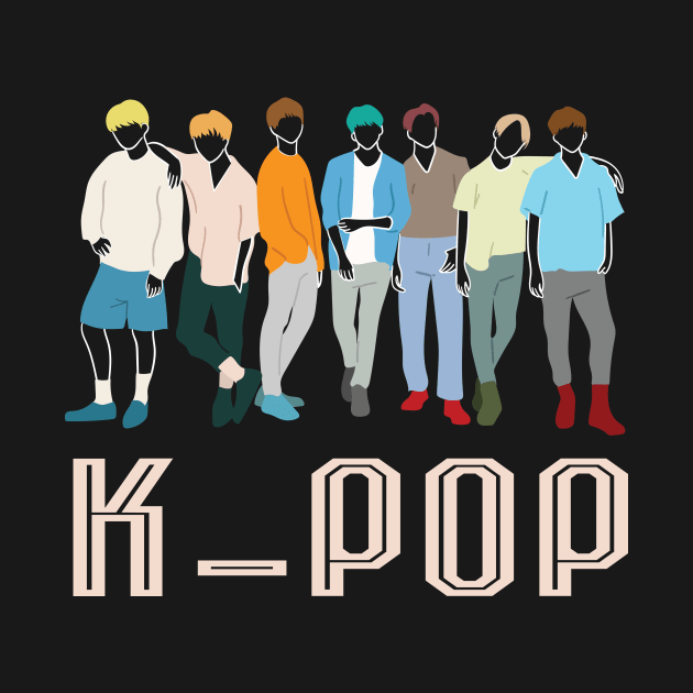 K-Pop Fanatic Design Gift Idea by c1337s