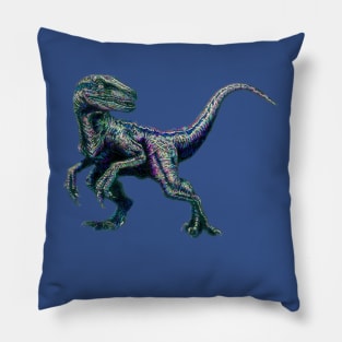 Multicolour Raptor Pillow