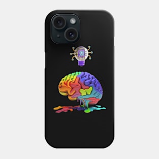 lighting the path to intelligence Phone Case